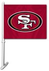 San Francisco 49ers Nfl Car Flag Window Pole Banner Auto Truck Football Tailgate