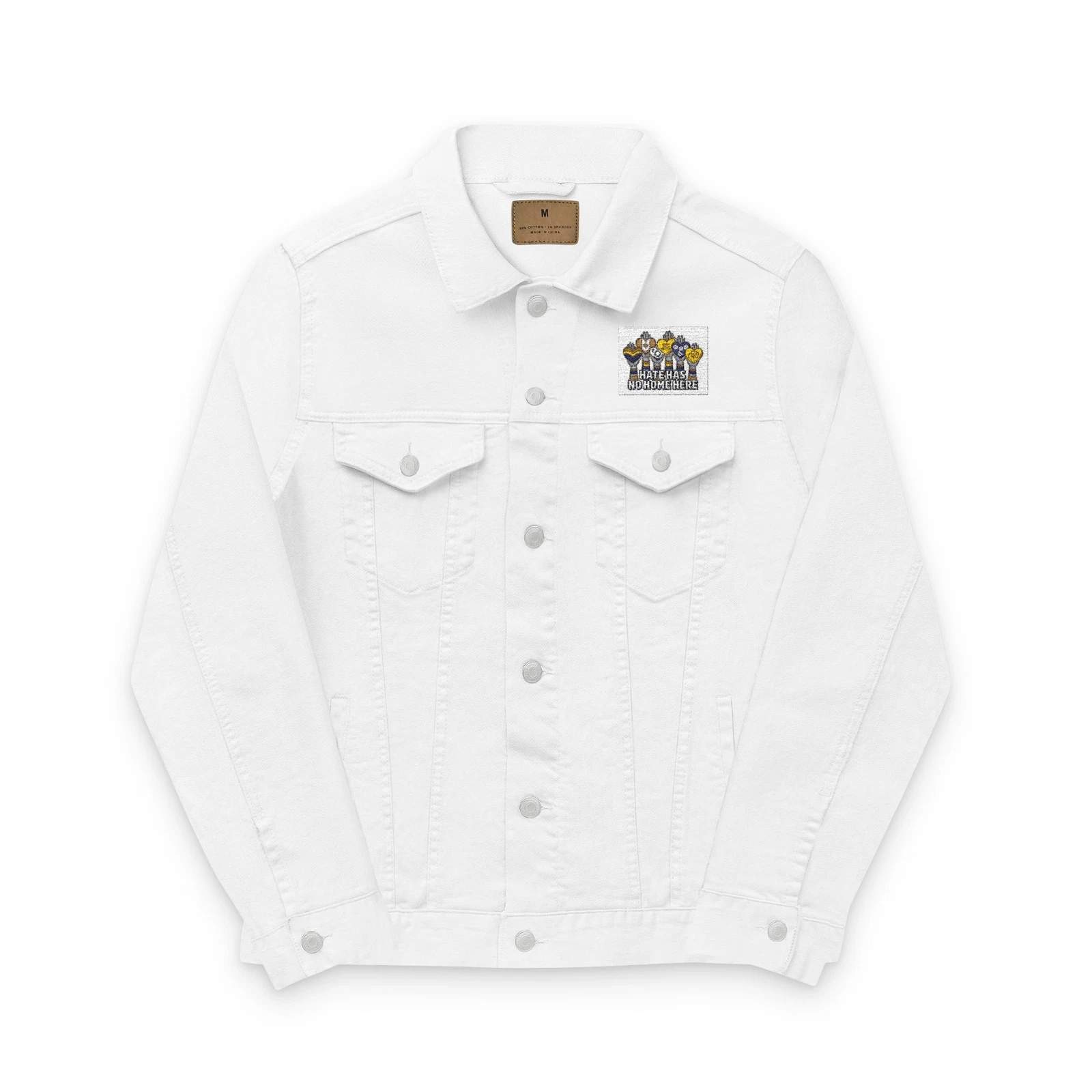 Unisex Denim Jacket (Embroidery)