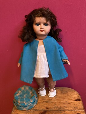 Ancienne Poupée Bella – 35 Cm, Poupée De Collection Vintage, En Bon état