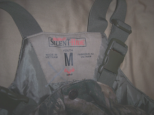 Boys Medium Camo Bibs Coveralls Bib Overalls Insulated Hunting Coveralls Kanati - Picture 9 of 10