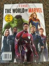 The World of Marvel Time Magazine Special Edition NEW Mint 092567103805 MCU