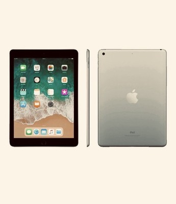 Apple iPad 6. Gen (2018) A1893 128GB 9,7'' WiFi Spacegrau IOS Tablet Gute Zustand