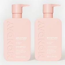 Monday Haircare Moisture Shampoo & Conditioner Set 350ml Bundle For Dry Hair