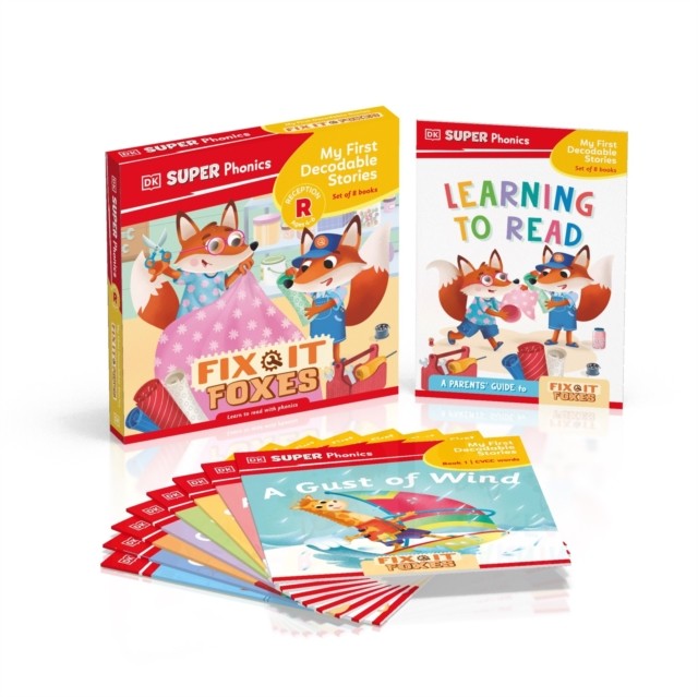 DK Super Phonics My First Decodable Stories Fix-It Foxes - Image 3
