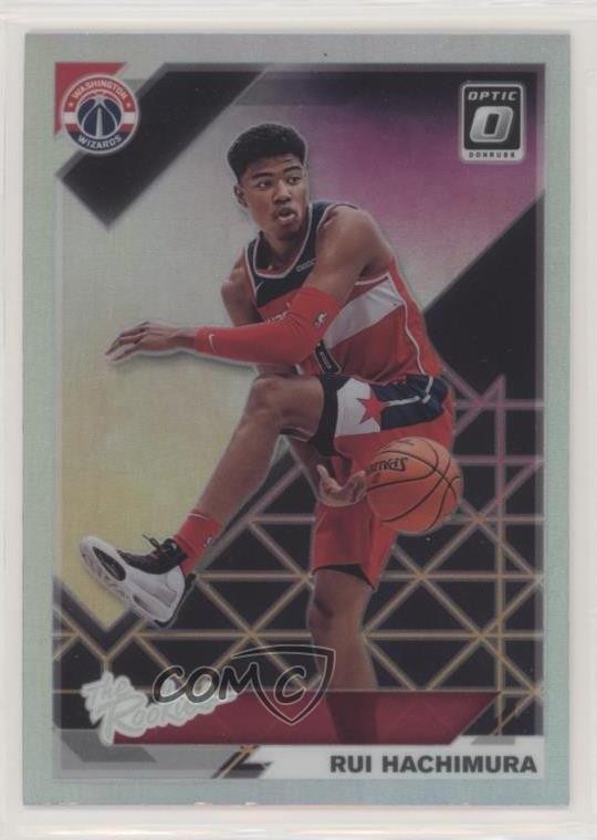 2019-20 Panini Donruss Optic The Rookies Holo Prizm Rui Hachimura #5 0c6