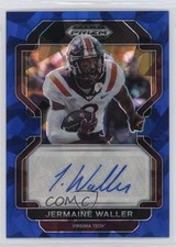 2023 Prizm Draft Picks 2022 Update Blue Ice 44/75 Jermaine Waller Auto 0ud4