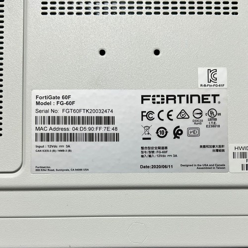 Fortinet FG-60F Fortigate-60F Network Security License Until 12/2025【1day... - Picture 4 of 12
