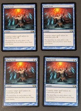 MTG Card - 4x Mana Leak - Magic 2011 Core  Set (M11) - LP - Magic The Gathering