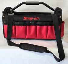 Snap On Tools Heavy Duty Tool Tote Bag With Metal Handle Tb50c Near Mint