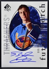 2005-06 SP Authentic Future Watch Auto Braydon Coburn 133 RC Auto 688/999