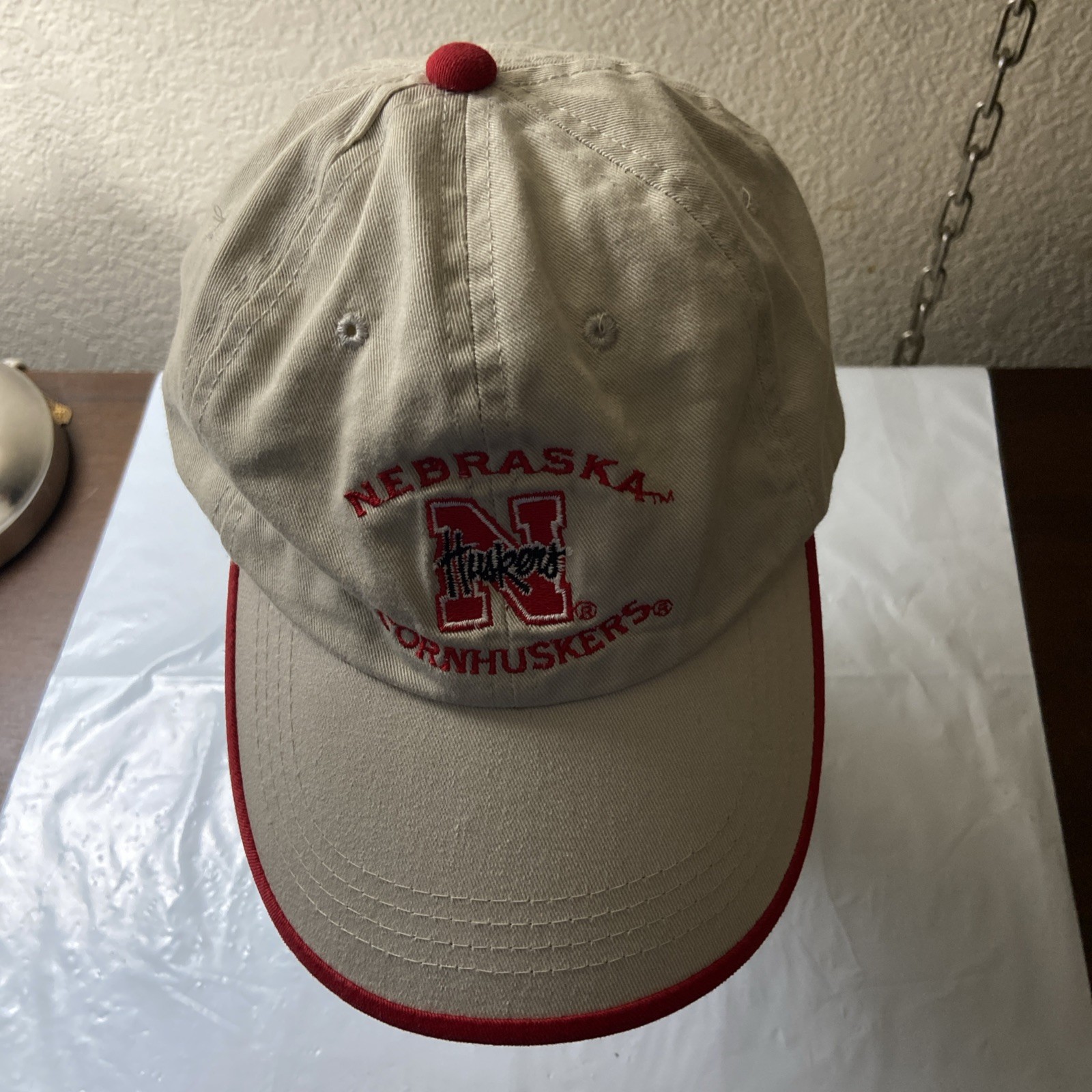 Vintage 90s Nebraska Huskers Adjustable Hat Cap