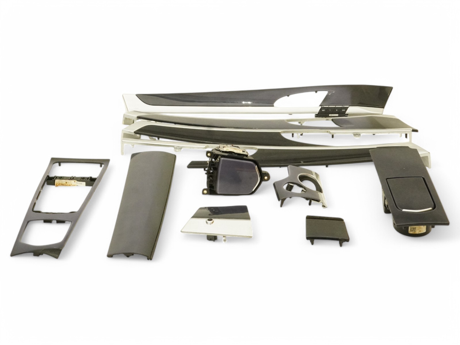10-16 Porsche Panamera 970 Center Console Dashboard Door Trim Cover Panel Set