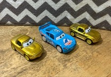 Mattel Cars Goldmire Tear Dynaco McQueen 3-Car Set #QY3OGR