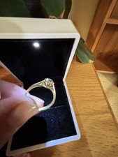 18ct Gold Diamond Solitaire Ring 0.70ct. Size P
