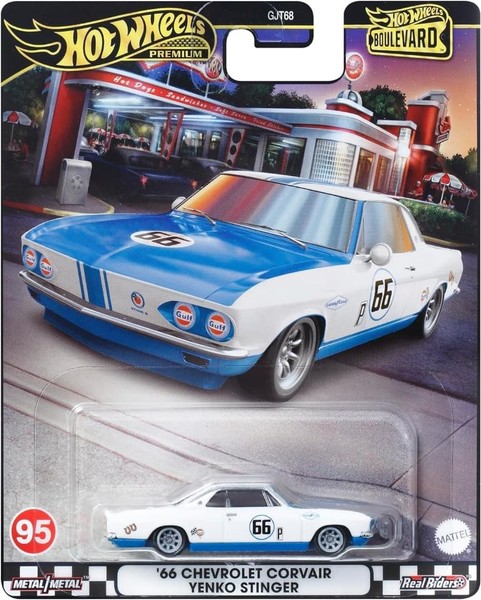 Hot Wheels Boulevard '66 Corvair Yenko Stinger #95 HRT69-image