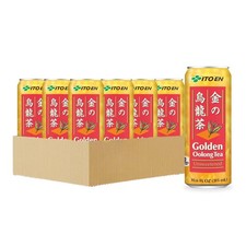 Golden Oolong Tea, Unsweetened, 10.6 Ounce Pack of 12
