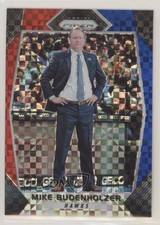 2017-18 Panini Prizm Red White & Blue Prizm Mike Budenholzer #110 fm0