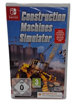 Just For Games Construction Machines Simulator Nintendo Switch Simulation
