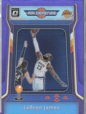 2020-21 Donruss Optic #3 LeBron James Air Defense Purple - Free Shipping