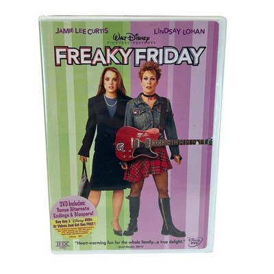 Disney Freaky Friday DVD 2003 Jamie Lee Curtis Lindsay Lohan New Sealed 31852