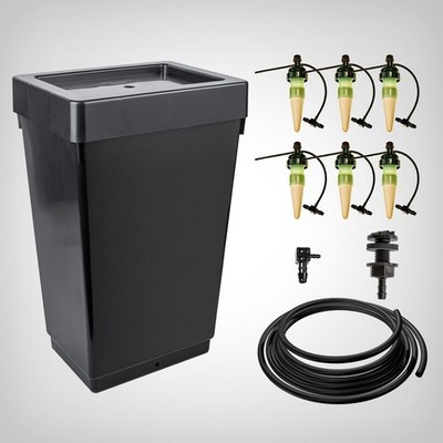 Blumat Tropf-Bewässerung Set 6 Pflanzen 47L Tank - automatisch, stromlos