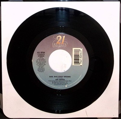 Jim Croce 45 ''Bad Bad Leroy Brown . Operator'' NM EX P1