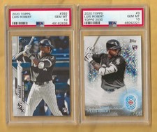 LUIS ROBERT 2020 TOPPS 2030 #3 PSA 10 + LUIS ROBERT 2020 TOPPS #392 PSA 10
