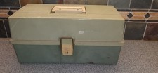 Plano 6300 N: Vtg. 3-tray Tackle Box, Approx. 16-1/4" x 8" x 8.25", Made in USA