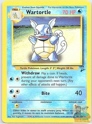 Wartortle 63/130 Base Set 2 Uncommon