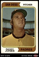 1974 Topps #173 Randy Jones Padres RC VARIATION ASR 4 - VG/EX
