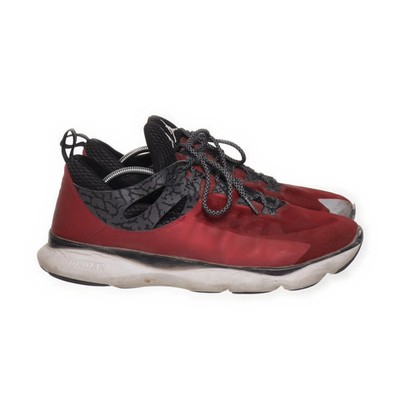 Jordan, Basketballschuhe, Größe: 45 1/2, model:  flight runner, Rot/Schwarz #JHd
