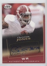 2015 Sage Hit Auto Red Christion Jones #A122 Auto 0af