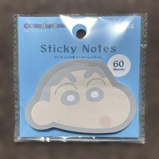 Crayon Shinchan Sticky Notes 60 Sheets D cut Memo Pad  Unopened