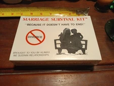 Vtg Rare Marriage Survival Kit 1991 Klimax Huntington Park Cali Gag Gift Unopend