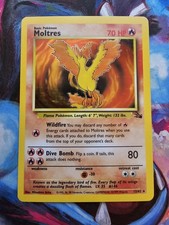 Moltres 12/62 Fossil Holo Rare Wizards Of The Coast LP on eBay