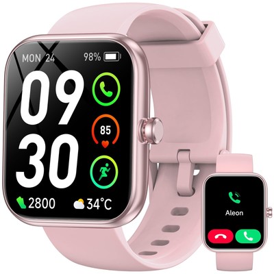 Smartwatch mit Alexa Built-in , 1,83'' HD Fitness Tracker mit Bluetooth Cal...