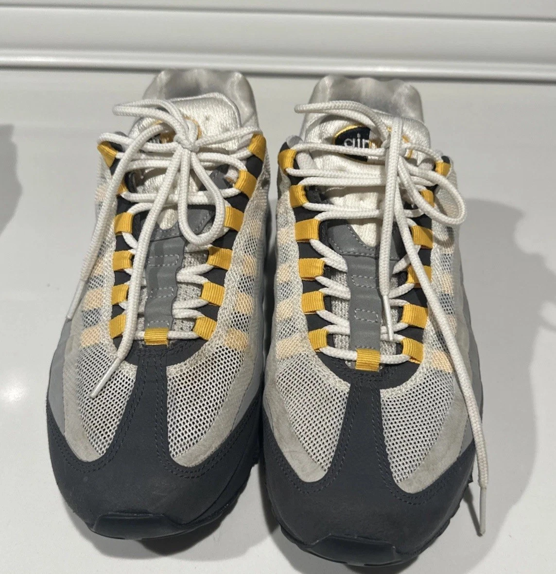 Nike Air Max 95 Low Grey/Yellow for Sale | Authenticity Guaranteed