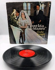 Carlos Guzman: Vestida De Blanco LP 1965 Bego BG-1016 G+ Tejano Latin Ballads