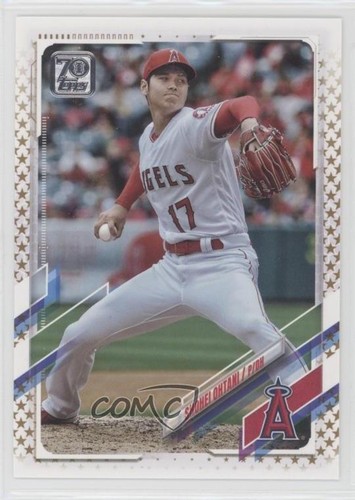 2021 Topps Wal-Mart Gold Stars Shohei Ohtani #150 1sr2