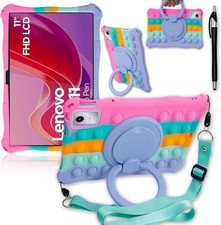 Case for Lenovo Idea Tab 11 11 inch, Silicone Lightweight with 360 Rotatable St
