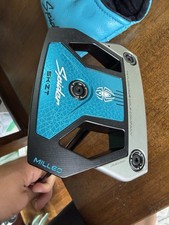 TaylorMade Spider SK-ZT Mallet Putter Steel Shaft w/ Blue Headcover