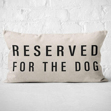 Reserved for The Dog Pillow,12 x 20 Pillow Cover,Dog Pillows,Dog Decor,Pillow fo