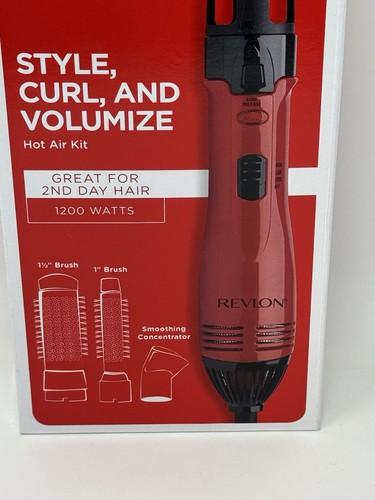 Revlon Perfect Heat-Style Curl and Volumize Heißluftbürste Trockner Kit - 2 Bürsten - Bild 4 von 17