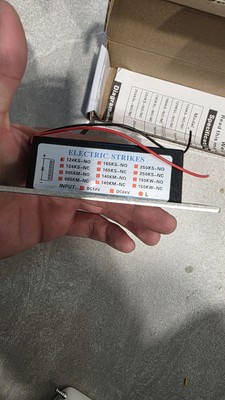 Heavy Duty Electric Strike Lock ANSI Standard Fail-Secure/Fail-Safe Adjustabl...