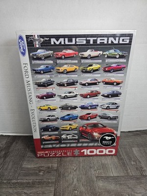 New! Sealed! Eurographics Jigsaw Puzzle Ford Mustang Evolution 1000 Pieces