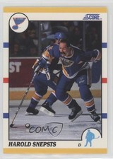 1990-91 Score Rookie & Traded Harold Snepsts #61T 0da0