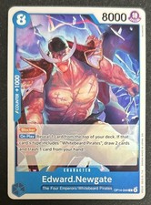 2025 One Piece The Azure Sea’s Seven Edward Newgate Card #OP14-044 Common NM
