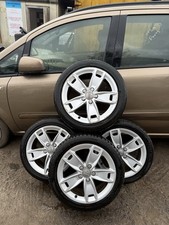 AUDI A3 ALLOY WHEELS SET WITH 225/45/17 TYRES 2007-2012