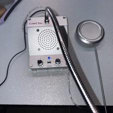 Dual-Way Talk Window Counter Intercom Speaker System Microphone for Bank Store