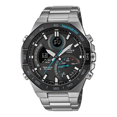 Casio Edifice ECB-950DB-1AEF Solaruhr Stahl Schwarz Bluetooth